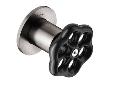 Neve Rubinetterie, VOX930Z Pulsante di scarico in acciaio inox a parete