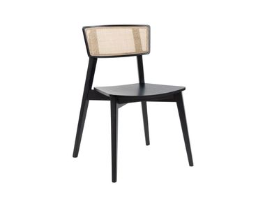 Open back stackable beech chair HELLEN SE01C New Life