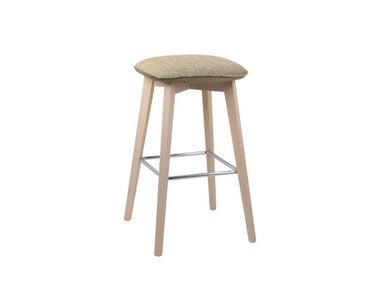High beech stool with padded seat HELLEN SOFT SG06 New Life