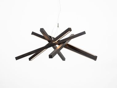 Luminária pendente LED de madeira maciça ASTRA Next Level Design Studio