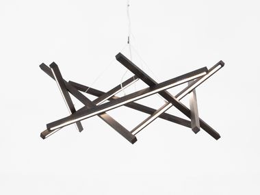 Luminária pendente LED de madeira maciça SIMPLICITY Next Level Design Studio