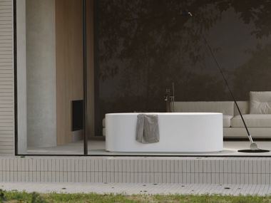 Freestanding Cristalplant® bathtub SIZE XL Nic