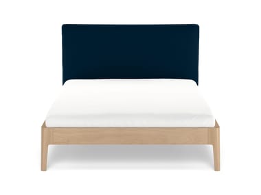 Noah Living, LINO SOFT Letto sfoderabile in legno con testiera imbottita