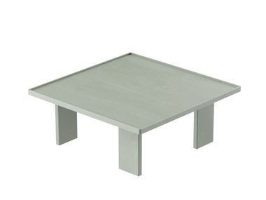 Square wooden central coffee table PIET Noah Living