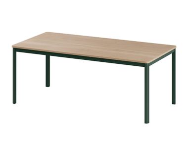 Rechteckiger Gartentisch aus Holzfurnier WENDEL Noah Living