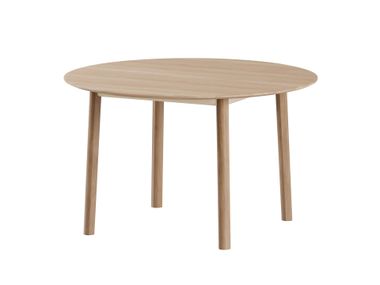 Round solid wood table WENDEL Noah Living