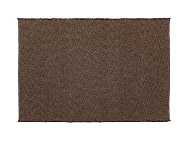 Solid-color rectangular Olyna® rug STROMBOLI Nodo Italia