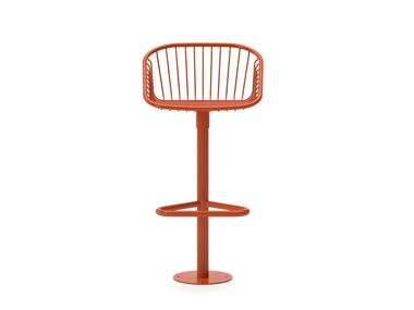 High garden stool with footrest KORG Nola Industrier