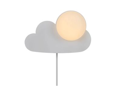 Wall lamp in plastic and glass SKYKU CLOUD Nordlux