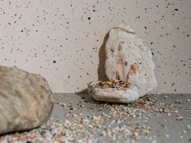 Mineral wall coating powder for interior applications MATERIA VIVA MOSAICO Novacolor