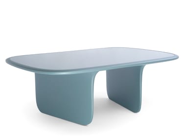 Low rectangular MDF coffee table O | Coffee table