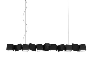 Luminária pendente LED de alumínio BLOCKCHAIN 11 OBLURE
