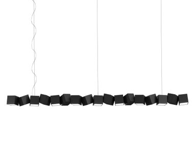 Luminária pendente LED de alumínio BLOCKCHAIN 17 OBLURE