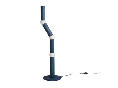 LED oak floor lamp LIGHTBONE OBLURE