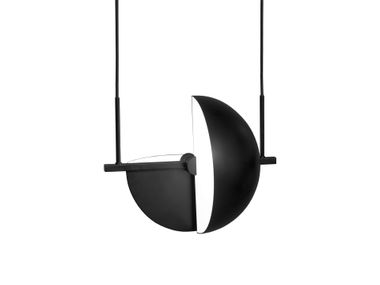 Luminária pendente LED em aço TRAPEZE OBLURE