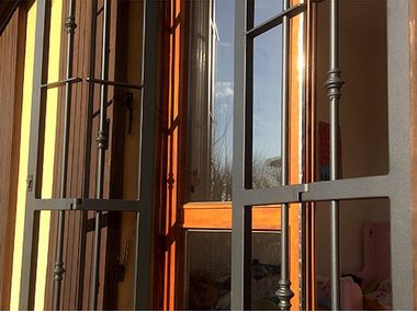 Steel security bar Security bar OFFICINE LOCATI
