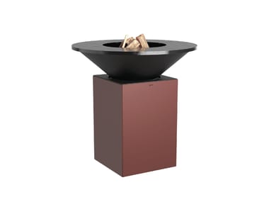 OFYR, OFYR 10TH ANNIVERSARY EDITION OXIDE RED Barbecue a legna in acciaio verniciato a polvere