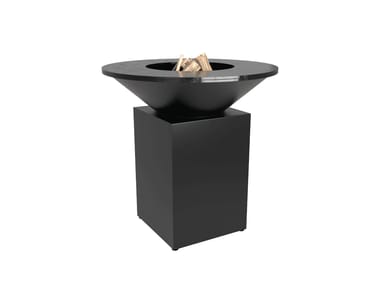 OFYR, OFYR CLASSIC+ BLACK 100 Barbecue a legna in acciaio Corten™