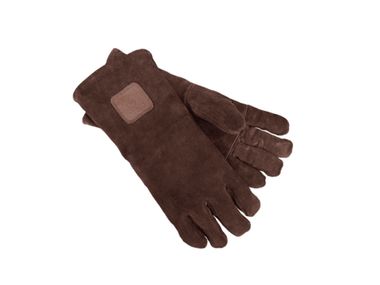 Leather oven glove OFYR GLOVES BROWN OFYR