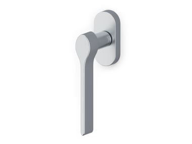 DK brass window handle on rose ALA OLIVARI