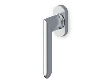 DK brass window handle on rose ALEXANDRA OLIVARI