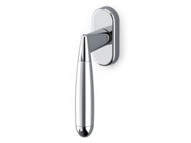 DK brass window handle on rose ASTER OLIVARI