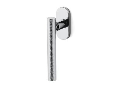 DK brass window handle on rose ATENA PANIER OLIVARI