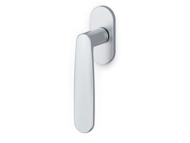 DK brass window handle on rose BRERA OLIVARI
