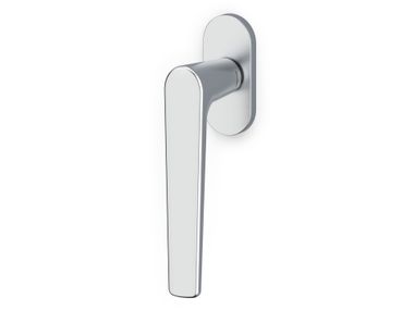 DK brass window handle on rose LUGANO OLIVARI