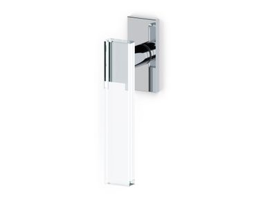 DK brass window handle on rose MARE OLIVARI