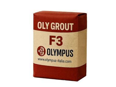 Ultra-high-strength fiber-reinforced structural plaster for interior and exterior applications OLY GROUT F3 OLYMPUS