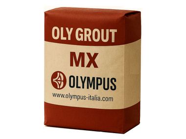 Rapid-setting thixotropic fiber-reinforced R4 mortar for structural repair and smoothing OLY GROUT MX OLYMPUS