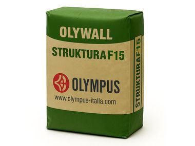 Fine-grain NHL-based structural plaster OLY WALL STRUKTURA F15 OLYMPUS