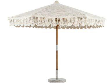 Adjustable round fabric Garden umbrella MAMARÉ OM Showroom