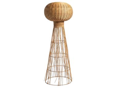 Lampada da terra per esterno in rattan MEDUSA OM Showroom