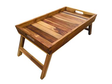 Bandeja rectangular de teca VAS-0002 OM Showroom