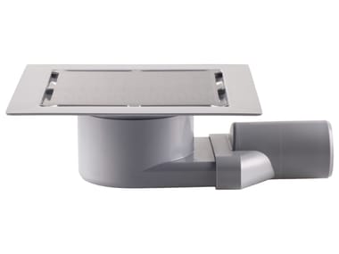 OMP, TIRANA UNSEEN 2665.608.8 Piletta sifonata per scarico a pavimento in ABS