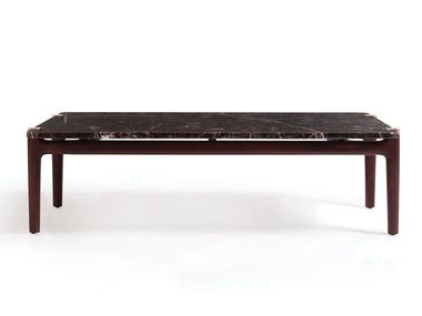Mesa de centro de café retangular de mármore THIERRY OPERA CONTEMPORARY