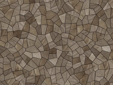 Oak wall/floor tiles OPUS SMOKE