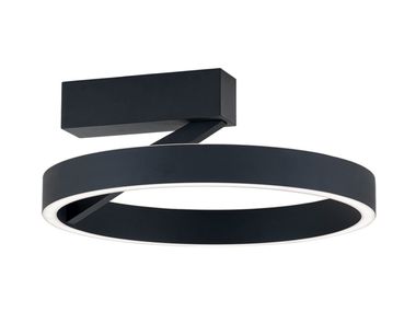 LED steel ceiling lamp KOLK ORION