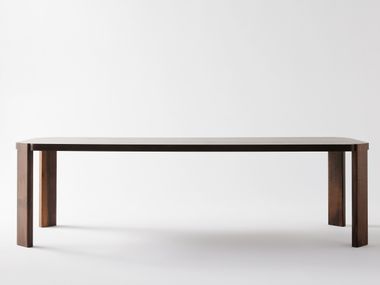 Rectangular solid wood table OTTAVIO Nube Italia