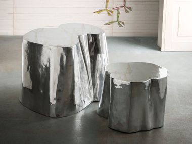 Aluminum casting coffee tables OTTO TALL & LOW ELITE TO BE