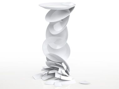 Polyamide coffee table OUPS VIDAME EDITIONS