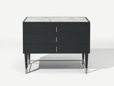 Comodino con cassetti MOZART Oasis
