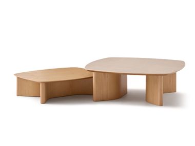Mesa de centro retangular de cinza SOMA Ofifran