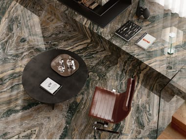 Optimum Surfaces, ZENITH STORM Rivestimento in gres porcellanato effetto marmo