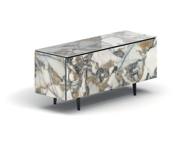 Sideboard with ceramic coating ARMOR Ozzio Italia