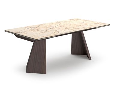 Extending ceramic table AXEL Ozzio Italia
