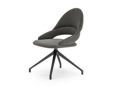 Silla con caballete giratoria de tela MARINA Ozzio Italia