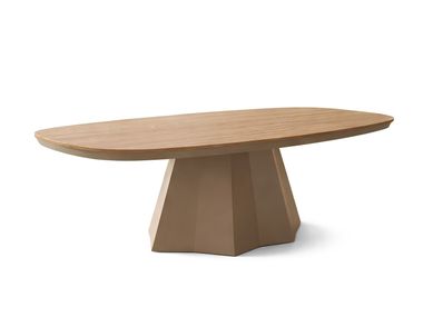 Barrel-shaped extending table OPTIMUS Ozzio Italia